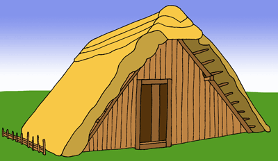 An Anglo-Saxon Grub Hut -  Nash Ford Publishing