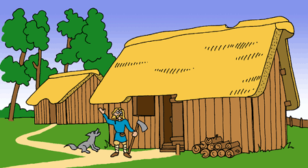 An Anglo-Saxon Farm House -  Nash Ford Publishing